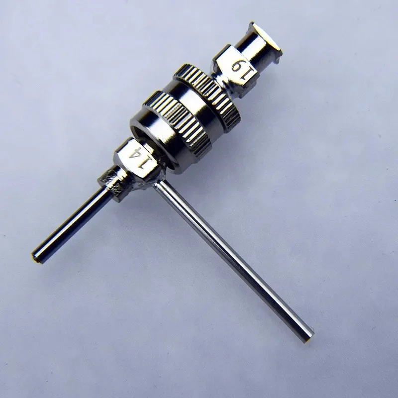 Detachable Coaxial Needle Electrospinning Metal Needle Melt Wet Process Shell Core Skin Core Hollow Fiber