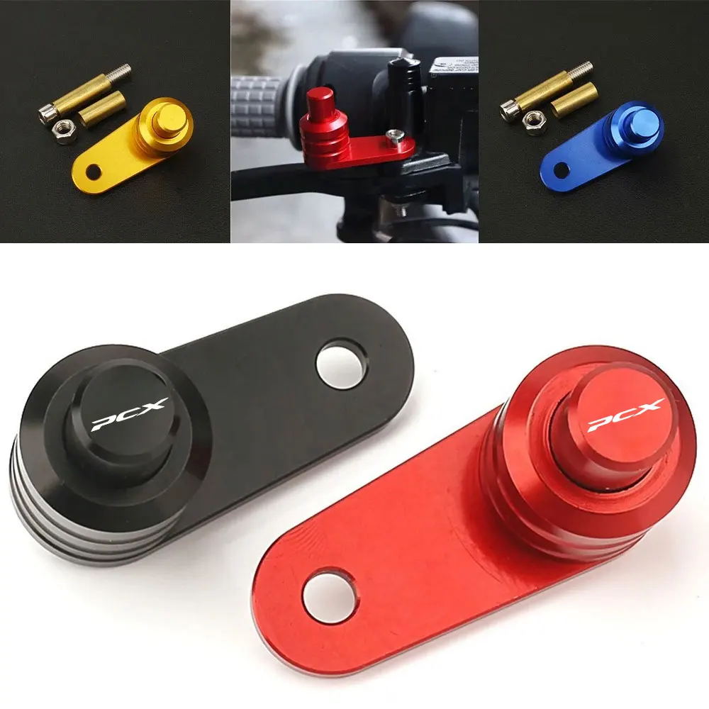 CNC Parking Brake Switch Brake Lever Semi-automatic Lock Motorcycle Accessories For Honda Pcx 125 150 160 Pcx125 Pcx150 Pcx160