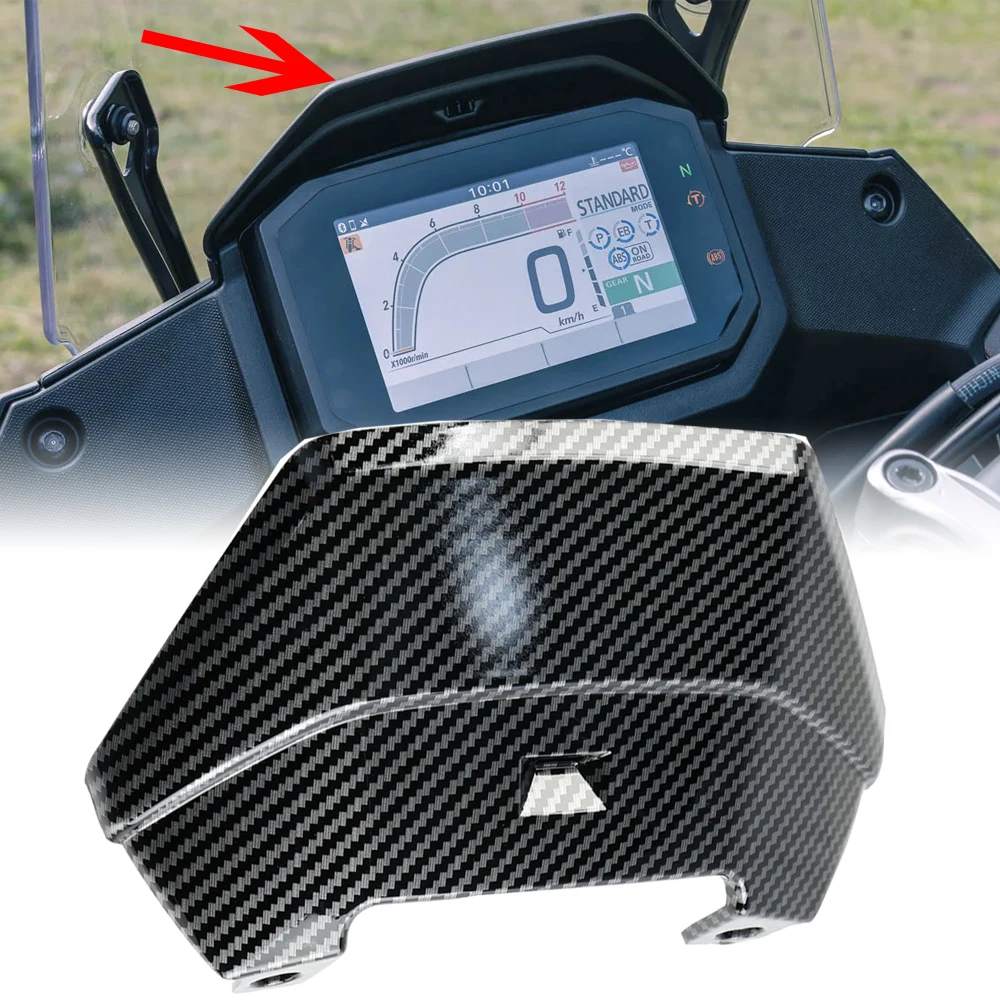 Motorcycle Speedometer Cover Screen Protector Upper Frame Meter Case Gauge For Honda Transalp XL 750 2023 2024 XL750 Accessories