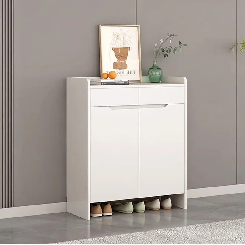 

Modern Cream Style Shoe Cabinets Cupboard Luxury Storage Organizer Shoe Cabinets Closet Space Saving Home Furniture Muebles LLSC