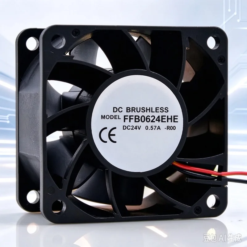Replacement Fan for Delta FFB0624EHE 24V 0.57A 60mm 3-Wire