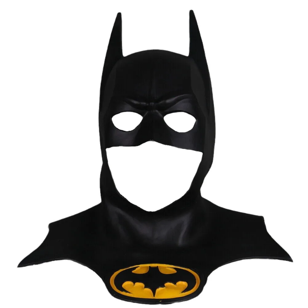 Bat Mask Headgear Latex Material Adult Halloween Cosplay Props Bruce Wayne Full Head Mask Masquerade Camouflage Party Costume 5