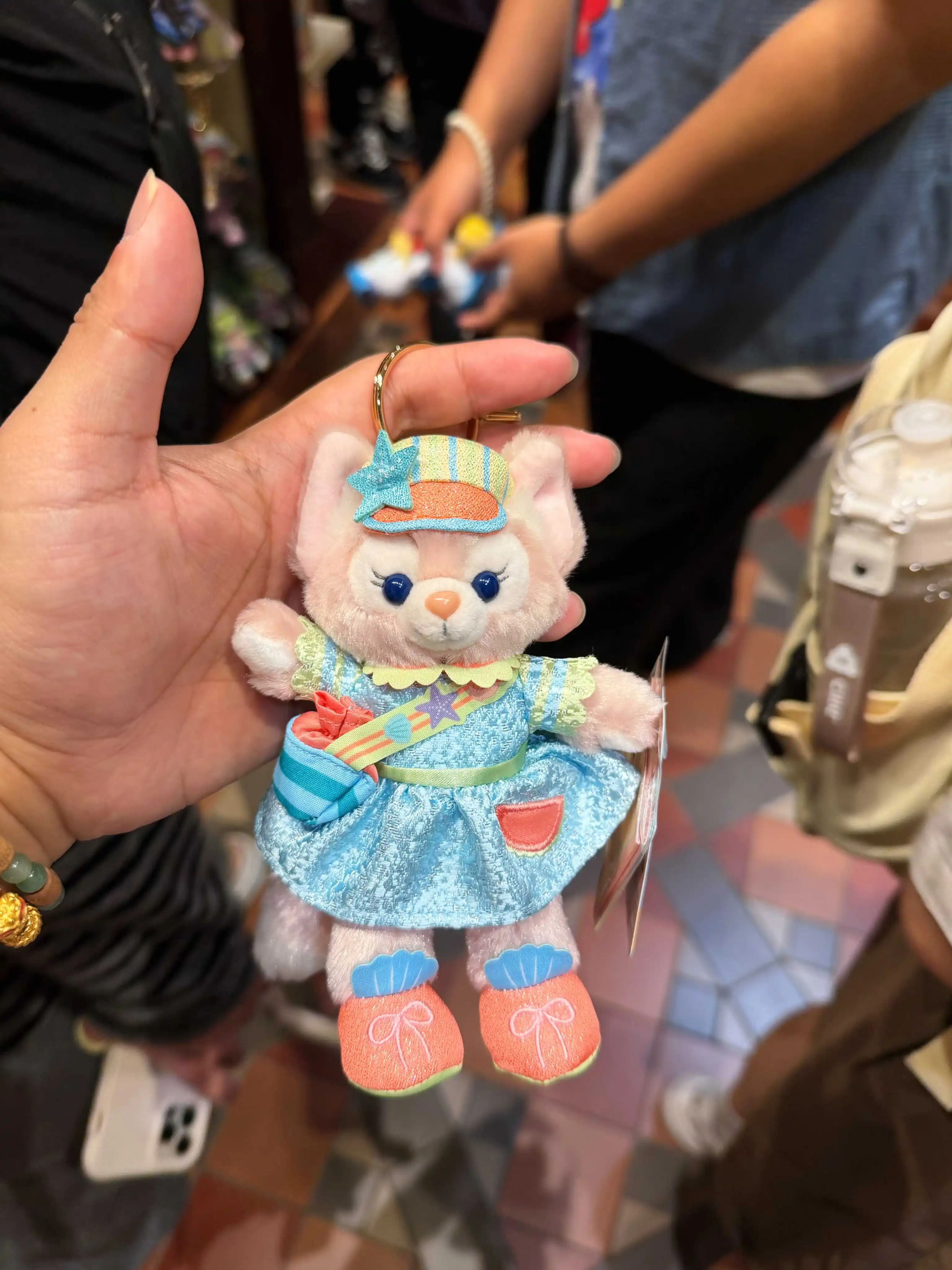 20. rocznica Hong Kong Disneyland - breloczki z pluszowymi figurkami LinaBell, ozdoby do plecaków/prezenty urodzinowe dla dziewczynek