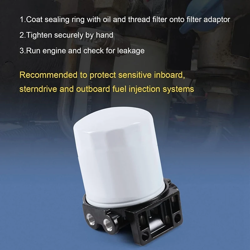

B0a-tFuel Water Separator Filter Kit for Mercury S3213 SFC-19120-10B 35604941 Marine