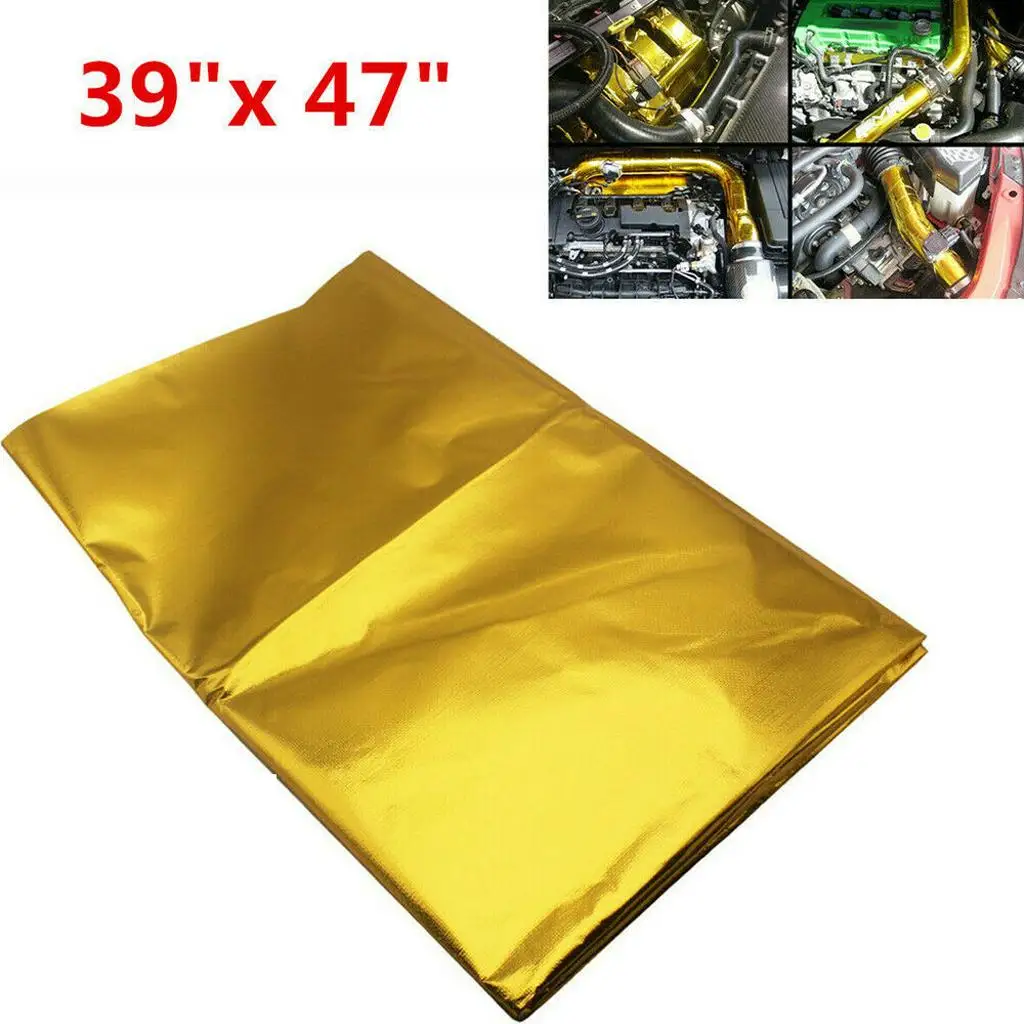 Gold Reflective Thermal Carpet with Motor / Vacuum Shrink 39 