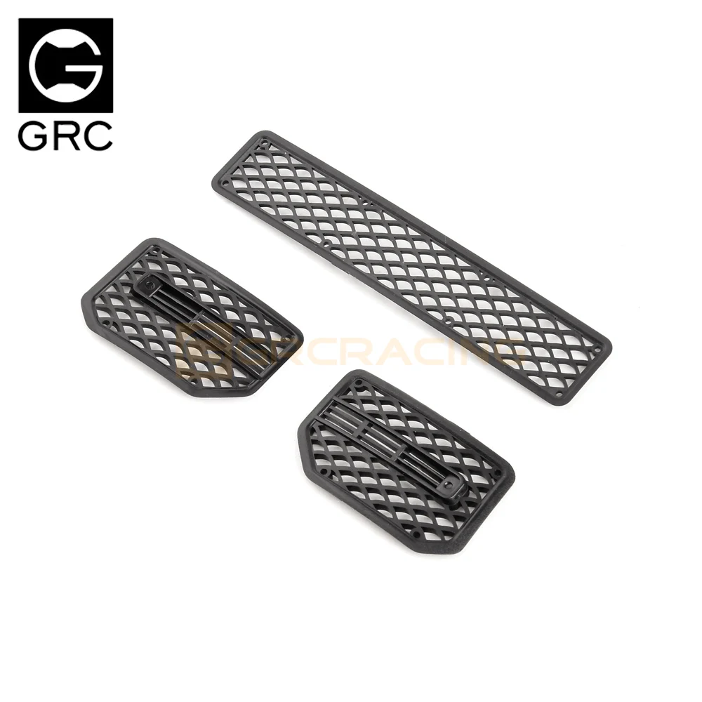 GRC Front Bumper Grille Decoration for TRX4 Benz G500 TRX6 G63 Body Upgrade Option Parts #G162K