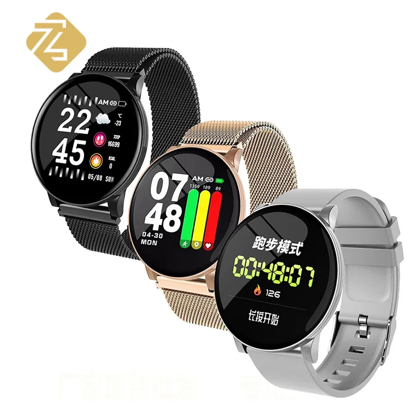 

Smart Watch Heart Rate Blood Oxygen Blood Pressure Health Monitor Weather Update Sleep Monitor Sedentary Reminder