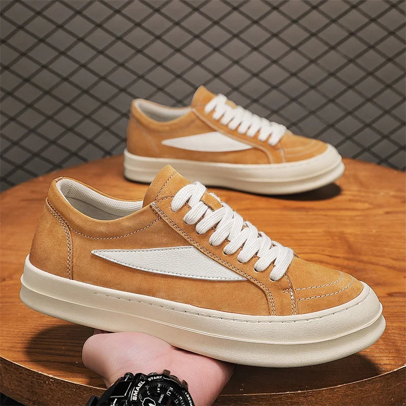 

Женские ботинки RMK: модные низкие кеды из натуральной кожи на толстой подошве, черно-белые, в стиле ретро, темно-синие, трендовые