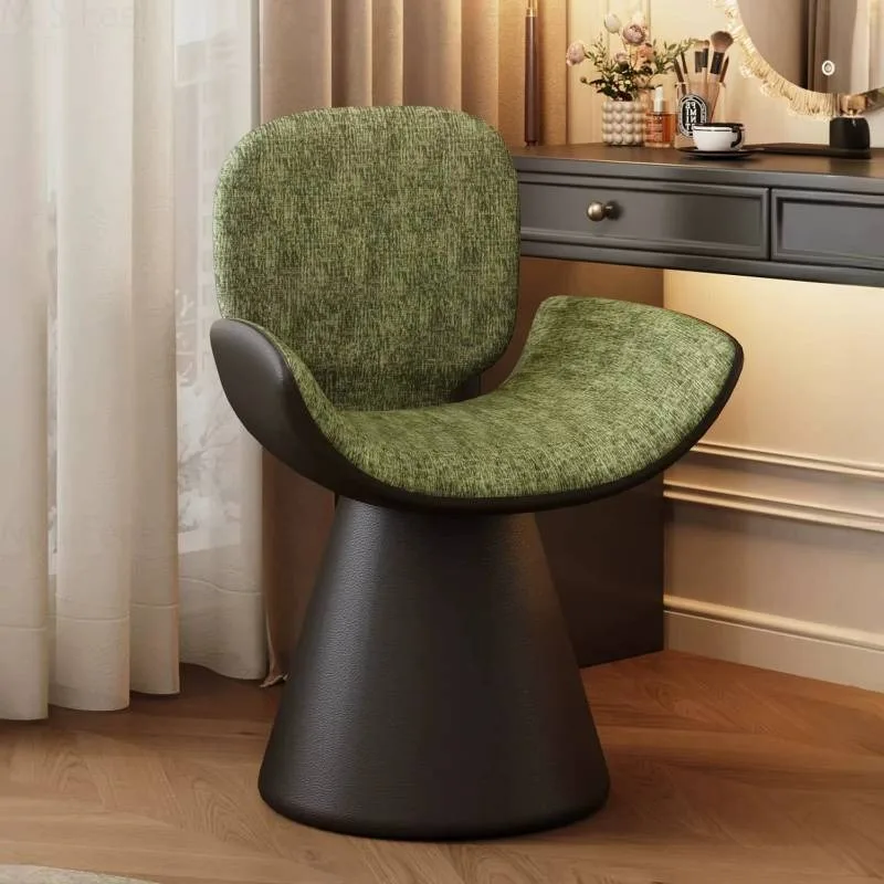 Adult Green Makeup Vanity Chair Modern Upgrade Cute Comfy Makeup Vanity Chair Luxury Narrow Sillas De Tocador Furniture Home