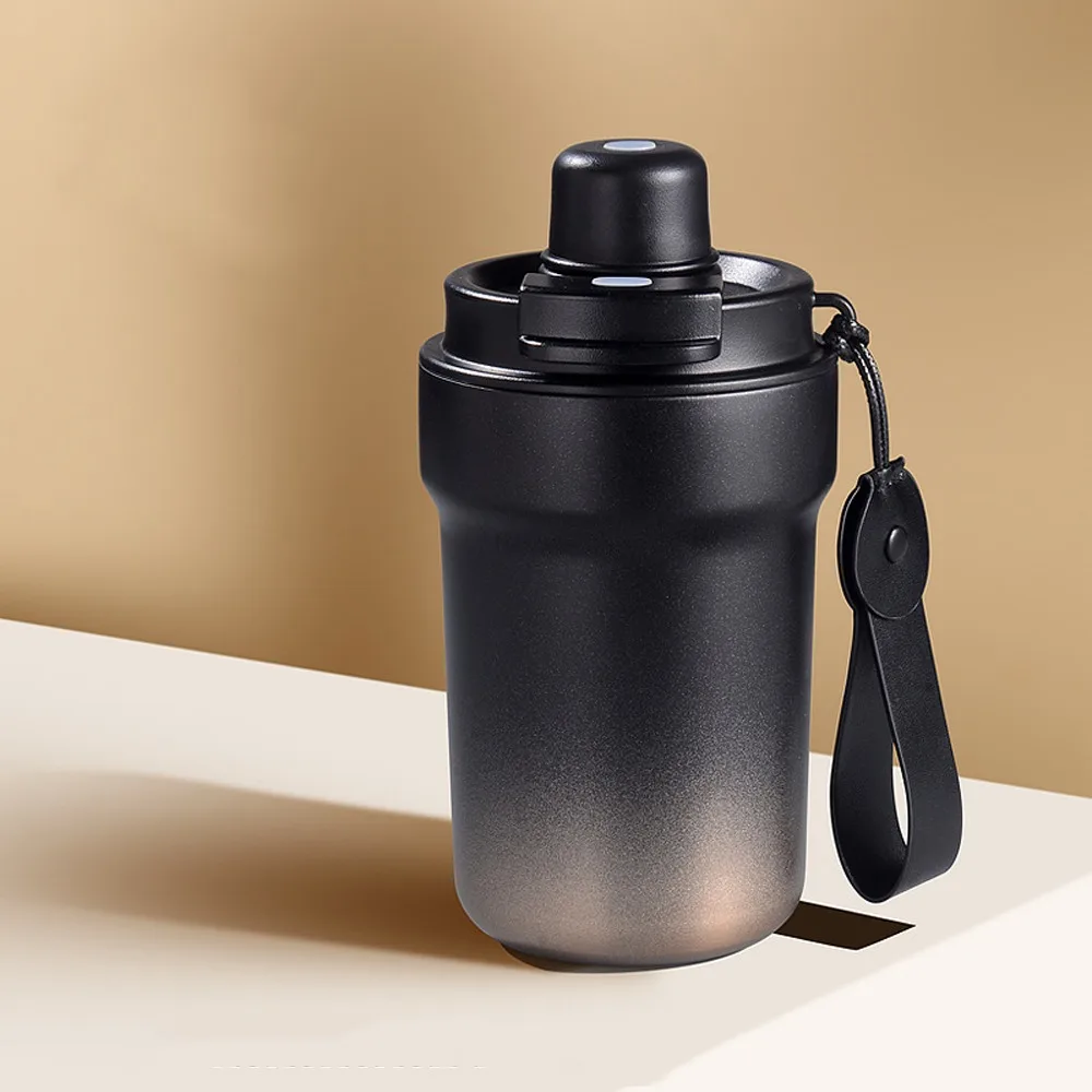 

Gradient Double Drink Thermal Cup Stainless Steel with Lid Vacuum Insulated Cup Large Capacity Thermos Icy Cup