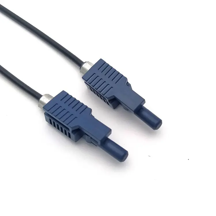 Customizable Free Sample Plastic 0ptical Fiber HFBR-4516z HFBR-4503Z 4513z Hfbr Patch Cord V-pin  connector HP connectors