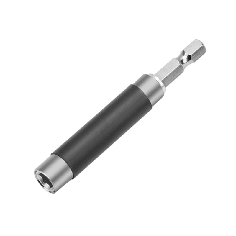 

367D Magnetic Bit Extension Stick High Carbon Steel Rod User Friendly One Handed Operation 80-120mm