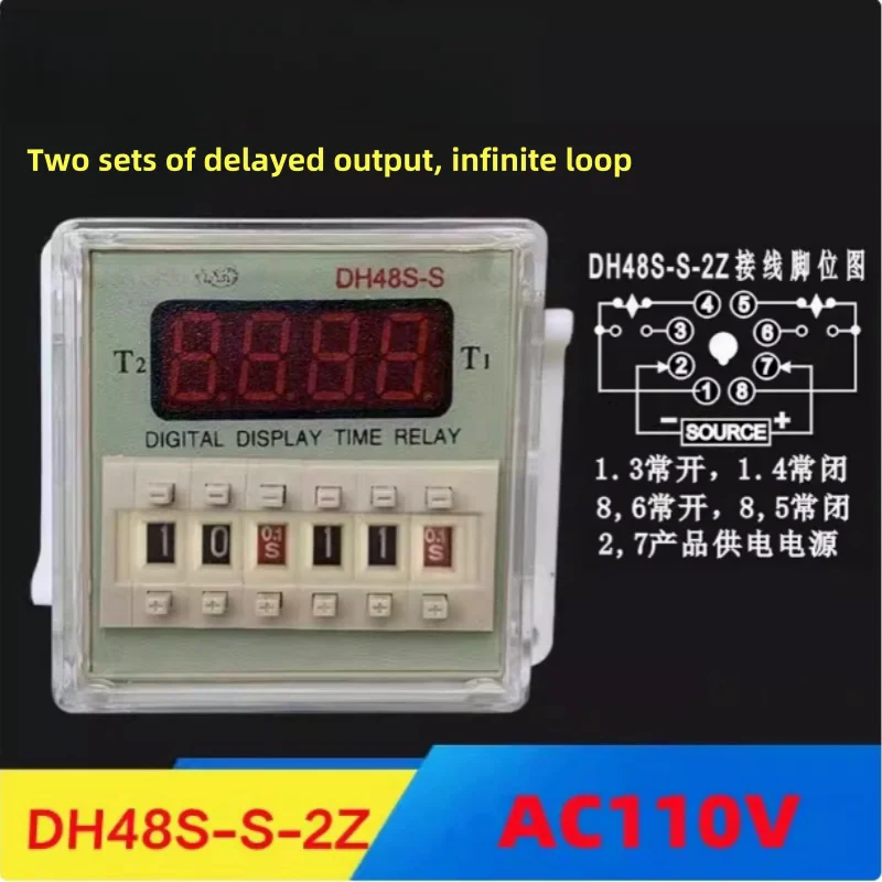 Frequency Counter Problems Power Off Delay Timer Relay Frequency Counter Software DH48S-S-2Z