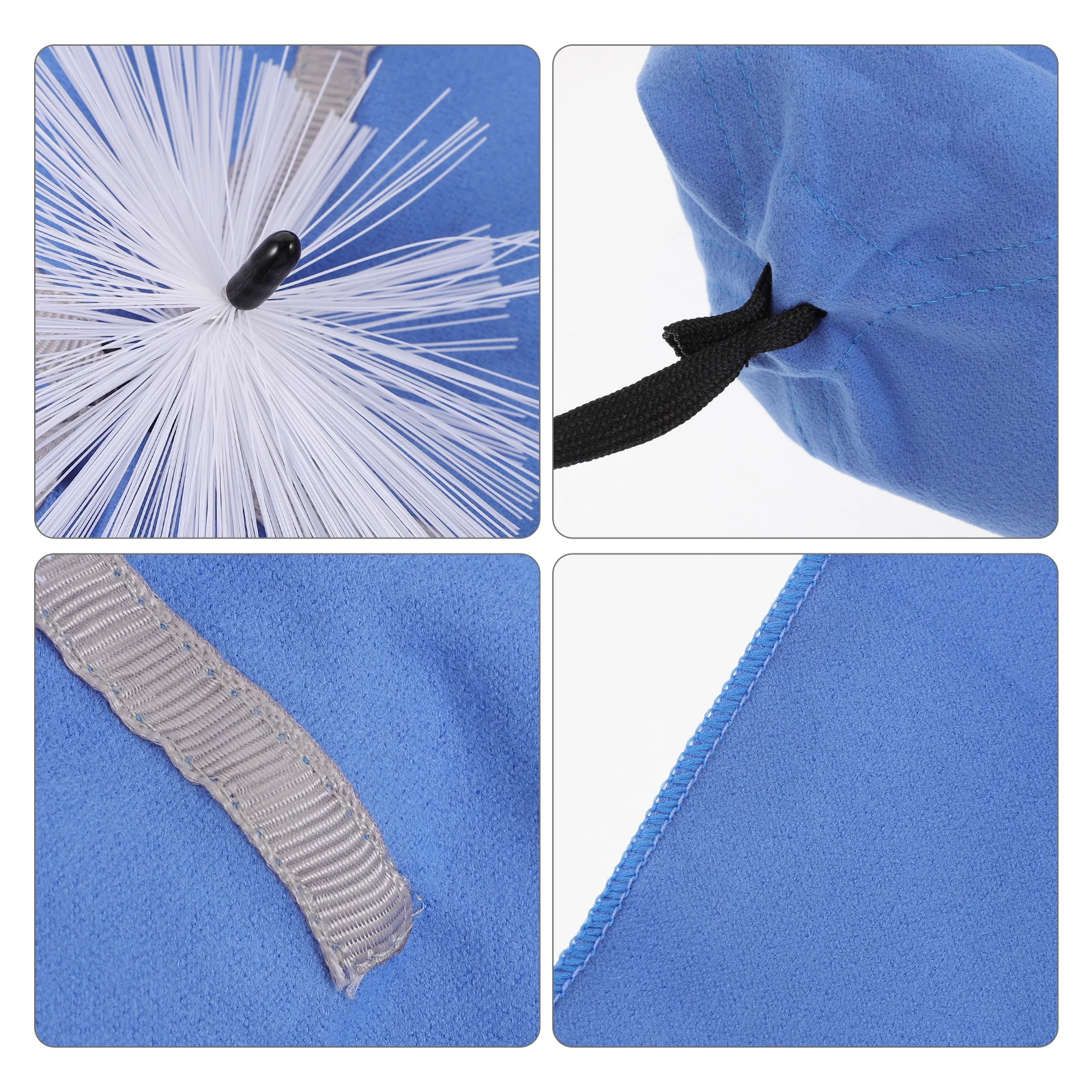 

Saxophone Cleaning Cloth Built-in Brush for Alto Tenor Soprano Universal Sax Care Cloth Music Instrument Cleaning Tool