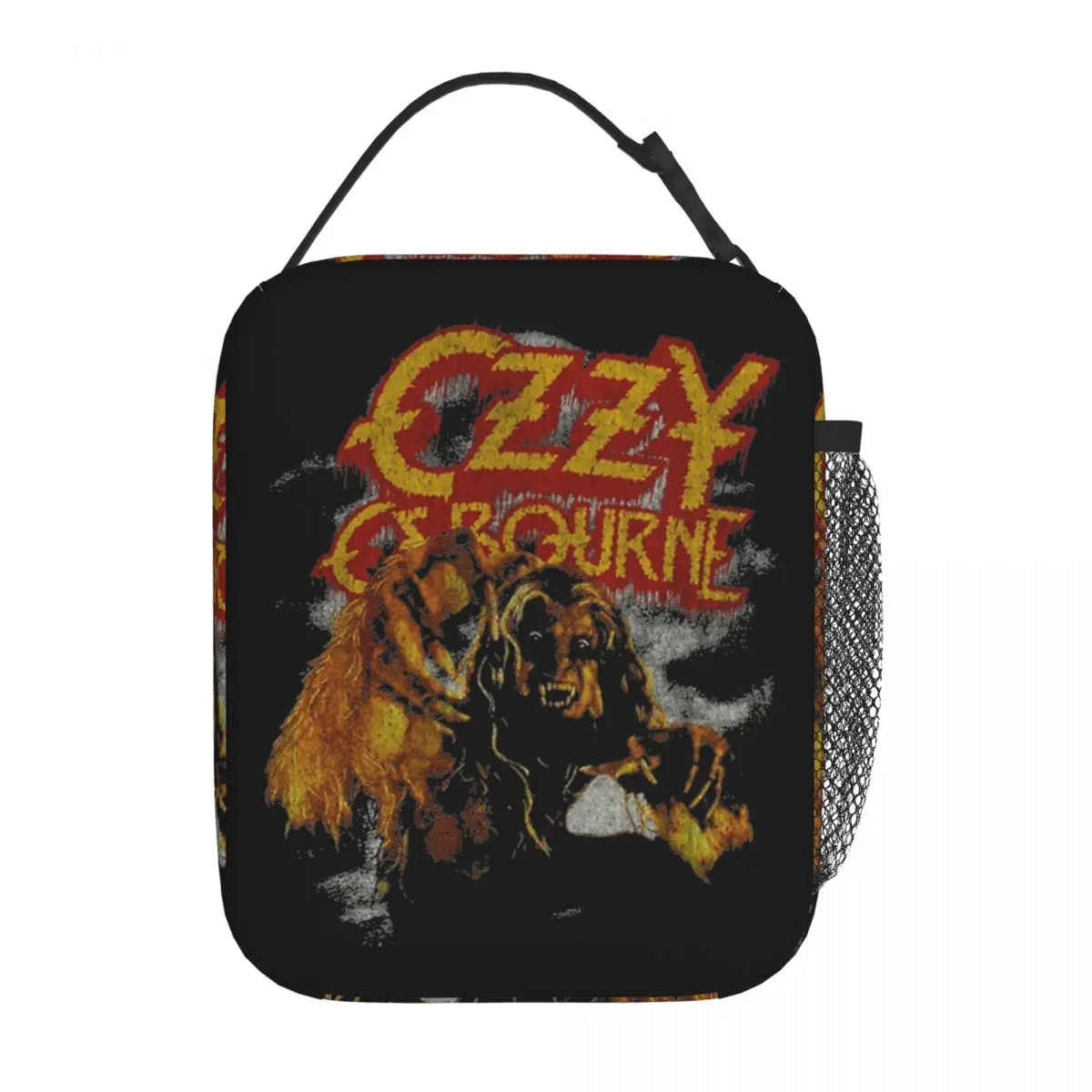 Ozzy Osbourne Heavy Metal Music Rock Band Singer Insulated Lunch Bag food Storage Bag Portable Cooler Thermal Lunch Boxes