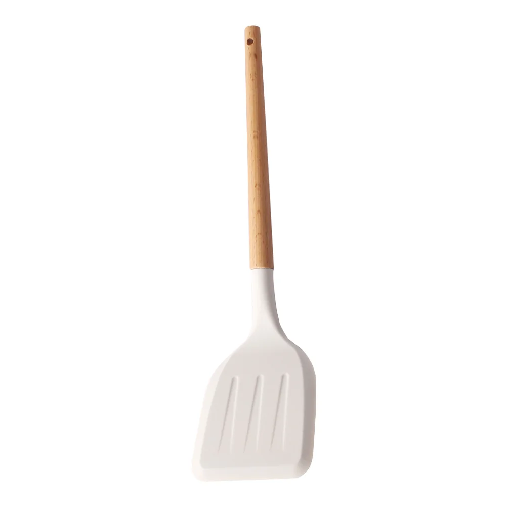 

Spatula Non-stick Cooking Pans Nonstick Utensils Silica Gel Kitchen Supply Silicone Restaurant