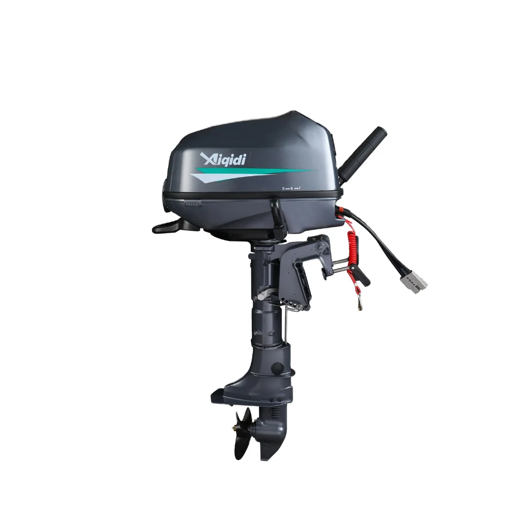 New Energy Aiqidi Electric Boat Engine 7HP 48V Outboard Motor Powered By Battery Short Shaft