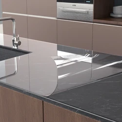 Matte Clear Table Protective Film Self-Adhesive Kitchen Oilproof Desktop Rock Slab Countertop Anti-scratch Protection Sticker