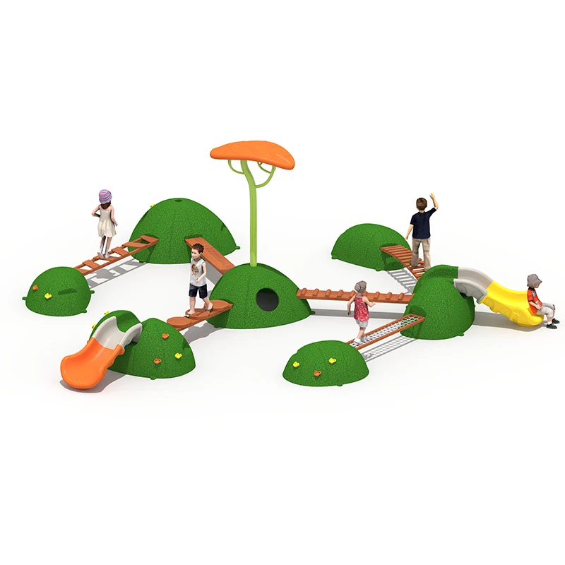 Outdoor Movable Maze Mound Kids Playground Amusement Park Commercial Children Entertainment Outdoor Playground
