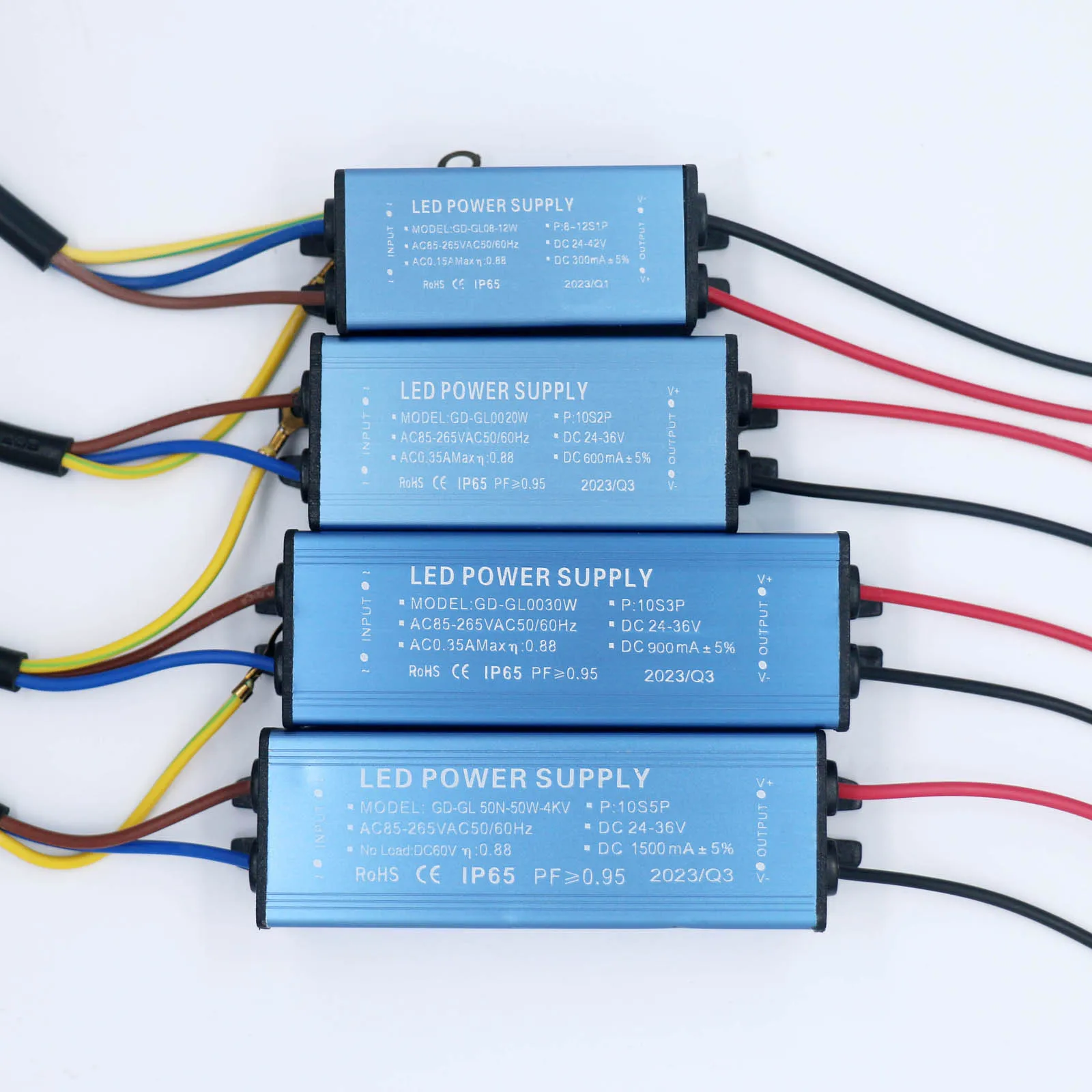 LED Driver 12W 20W 30W 50W DC24-42V LED Constant Current Voltage Lighting Transformer 300mA 600mA 900mA 1500mA for Floodlights