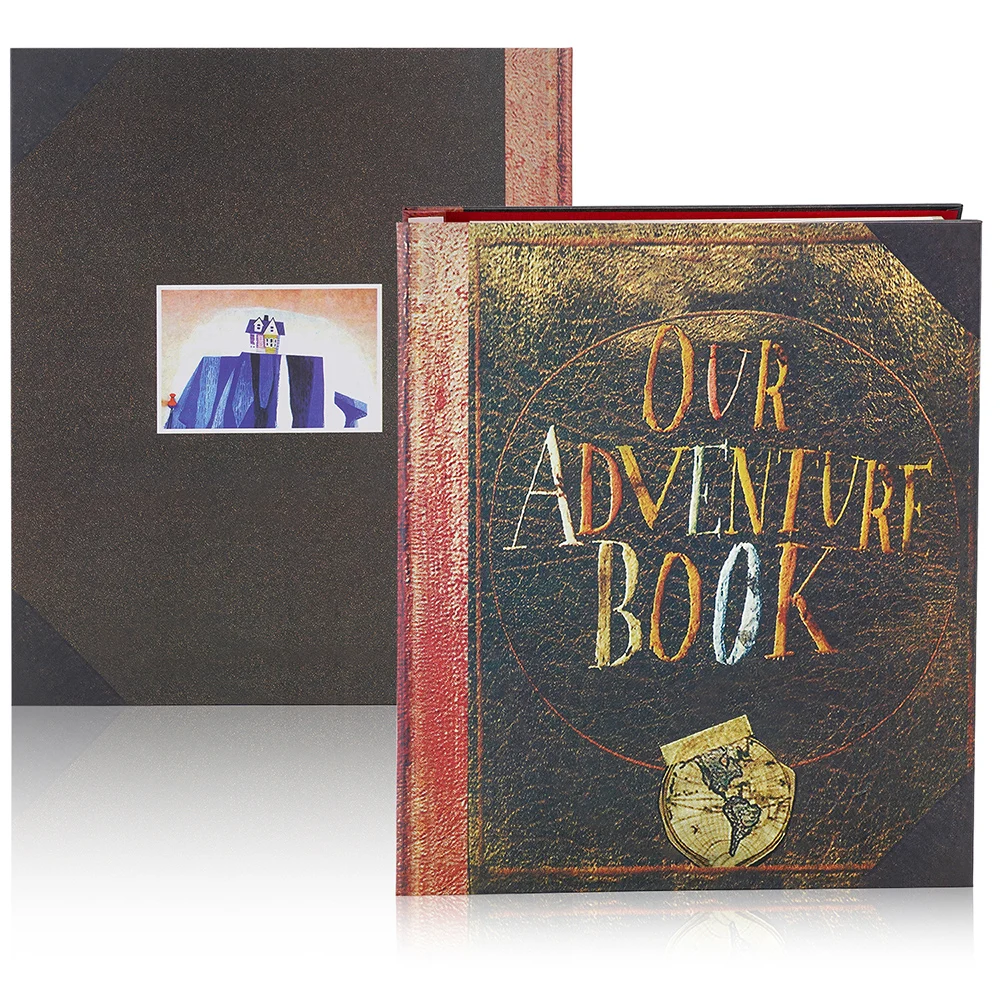 40 Pages Photo Album Our Adventure Book DIY Handmade Photo Sticker Retro Scrapbook Anniversary Birthday Memory Valentines Gift