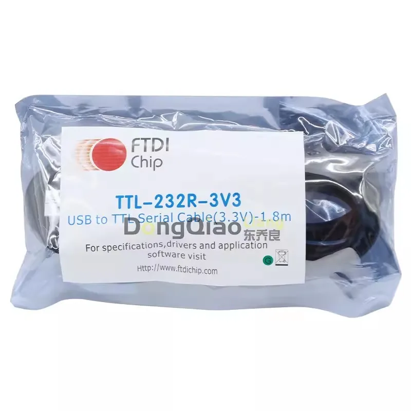 UART USB إشارة ، كابل FTDI الأصلي ، FT232R + ock V