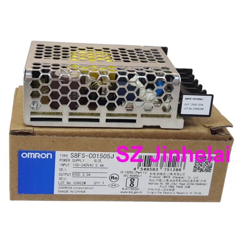 Omron S8FS-C01505J C01512J C01524J Authentic Original 15W Power Supply