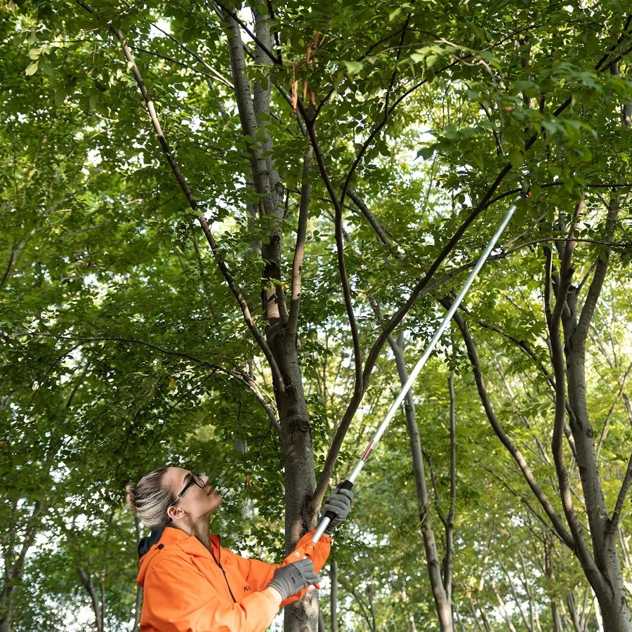 143010 ロングリーチ 3.5フィート（1.0m）カットホールドバイパス剪定ばさみ 軽量アルミニウム製 防錆加工 人間工学に基づいたグリップ 1/4最大切断径 樹木剪定に最適