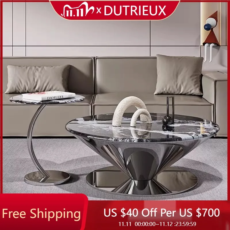 

Xenomorph Irregular Side Table Aesthetic Room Decor Cute Luxury Coffee Table Accessories Mesa Auxiliar Chinese Style Furniture