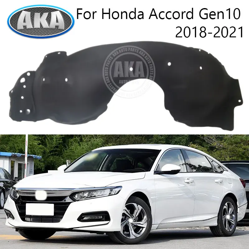 

Front Rear Fender Liner For Honda Accord Gen10 2018-2021 Front Inner Fender Guard Splash Shield OE Replacement Direct Fit