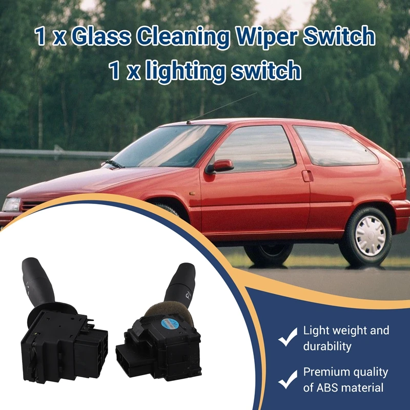 

Для Peugeot 406 406 рестайлинг Citroen ZX выключатель освещения оконная стирка переключатель управления 96049667ZL 6239K9