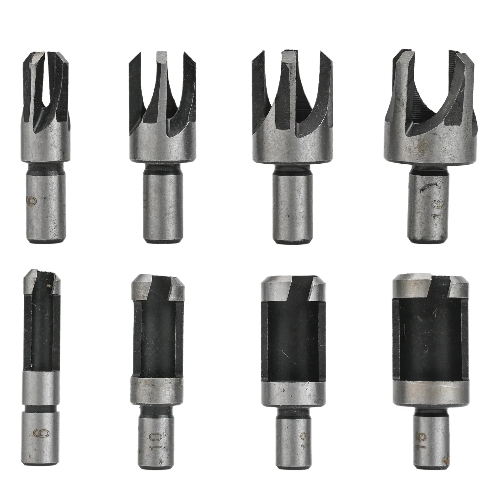 Reaming Drill Bit Wood Dowel Drill Bits For Precise Drilling Precise Drilling Round Handle 8-piece Set Enlarging Existing Hole