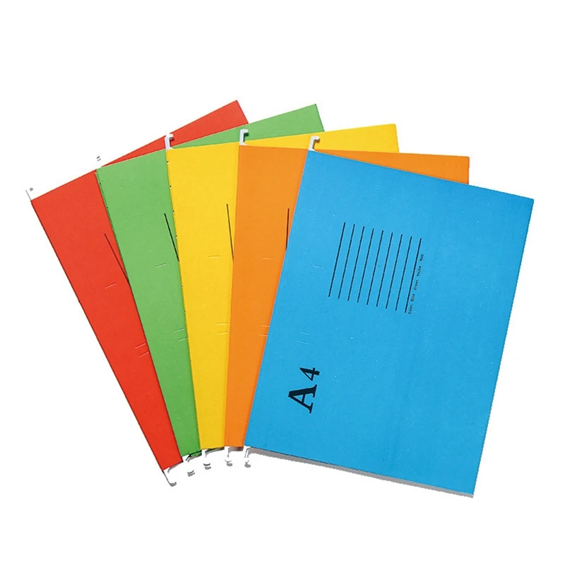 Hanging File Folders, 25 Pack, Letter Size,Assorted Colors, Designed For Color Coded File Organization And File Cabinets