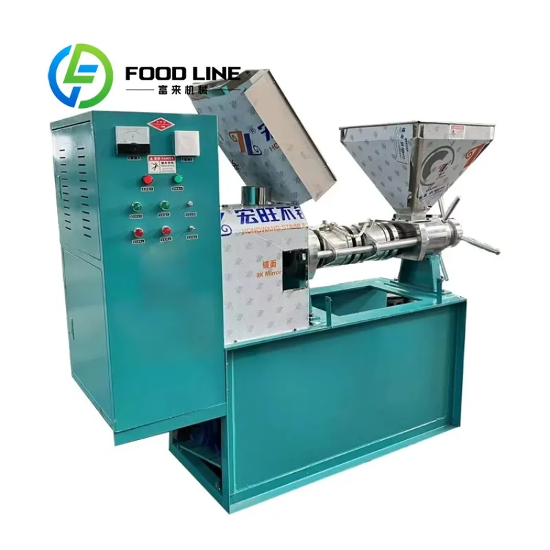 Cold Pressed Coconut Oil Extractor & Sesame Seed Oil Press Machine