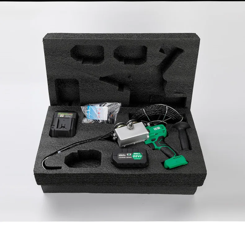 Electric stringing machine Decoration hidden line pipe threader threading pipe draw-wire, unwind, lead-draw, stringer