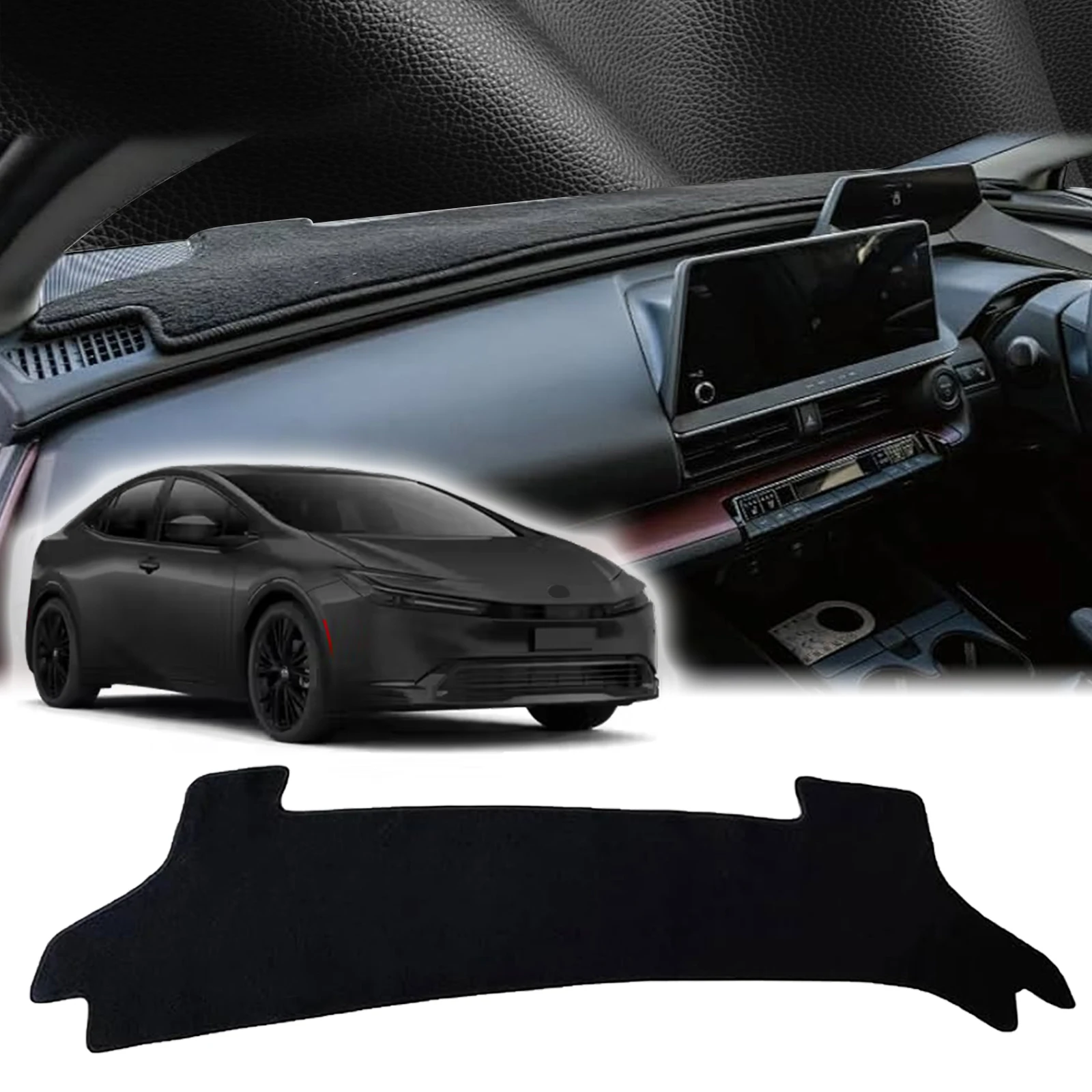 

fit for 2022 2023 2024 2025 Toyota Prius XW60 Dashmat Dashboard Cover Pad Protective Carpet DashMat Sunshade Car Accessories
