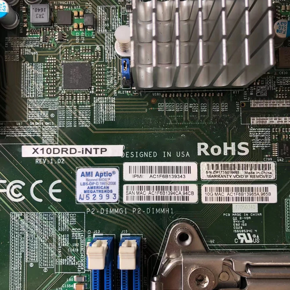 Motherboard E5-2600 DDR4 LGA2011 X10DRD-iNTP