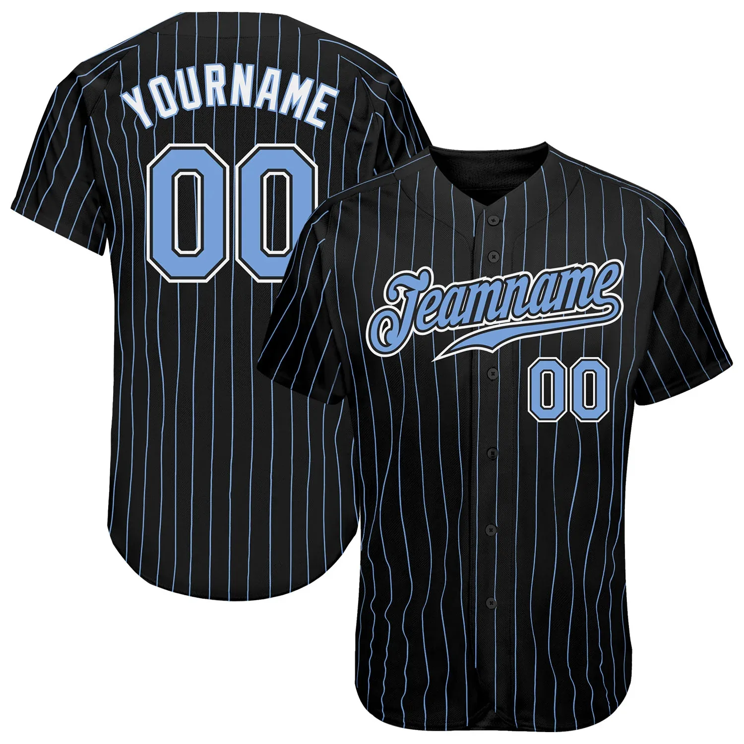 Black Color Vintage Custom Baseball Jersey Shirt 3D Printed for Men and Women Shirt Sport Unisex Tops