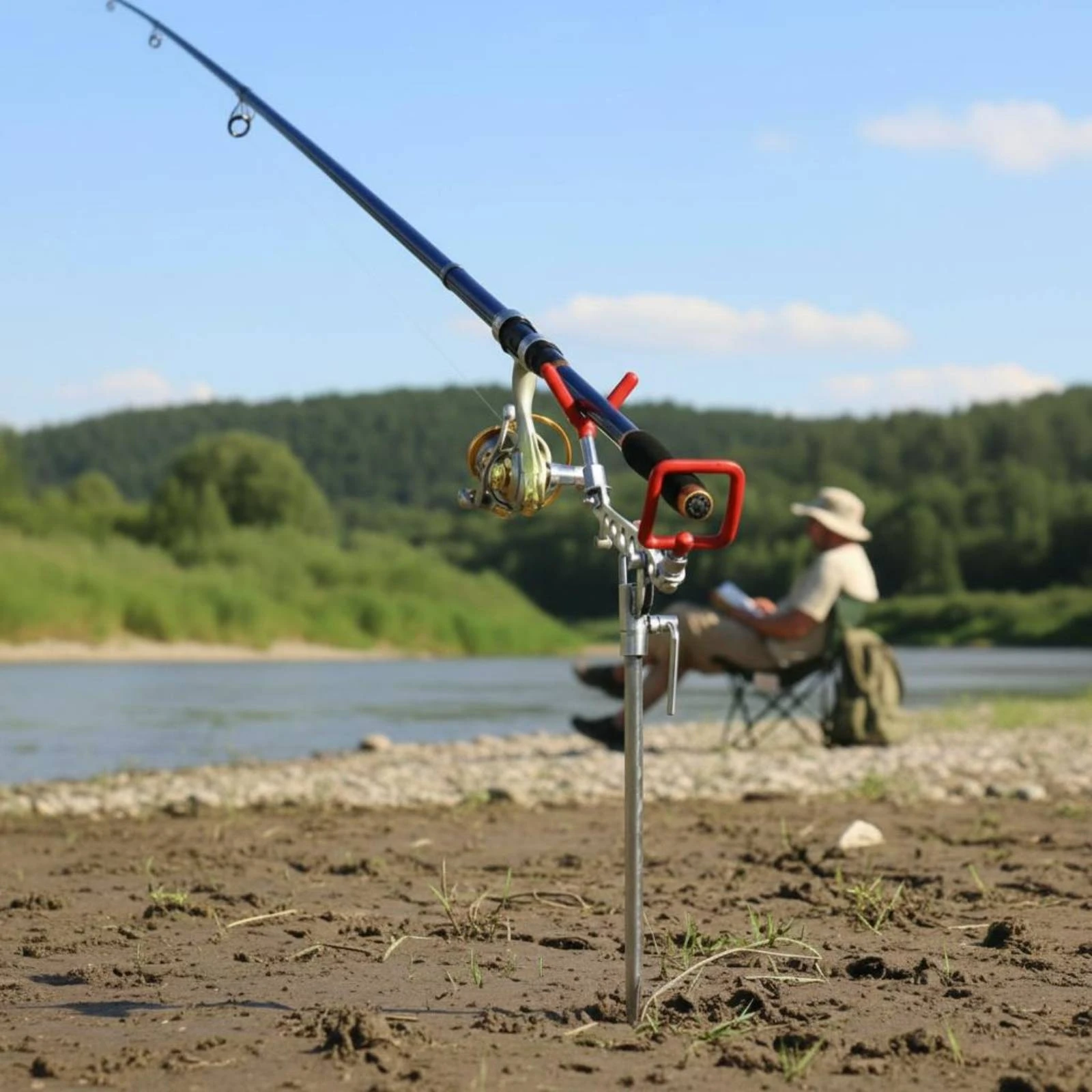 Roestvrijstalen hengelhouder D - Fishing Rod Casting recensie en prijs