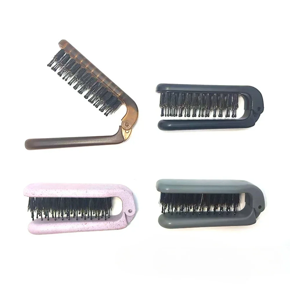 

Portable Foldable Travel Hair Comb Brush Massage Hair Comb Anti-Static Styling Folding Hair Comb Professional Hairdressing Tools