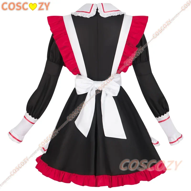 Cana Nieuwe Cosplay Kostuums Ruby Homino Cosplay Kostuum Meid Outfit Cana Rode Schattige Lolita Jurk Cooutfit Vrouwen Kerstcadeaus