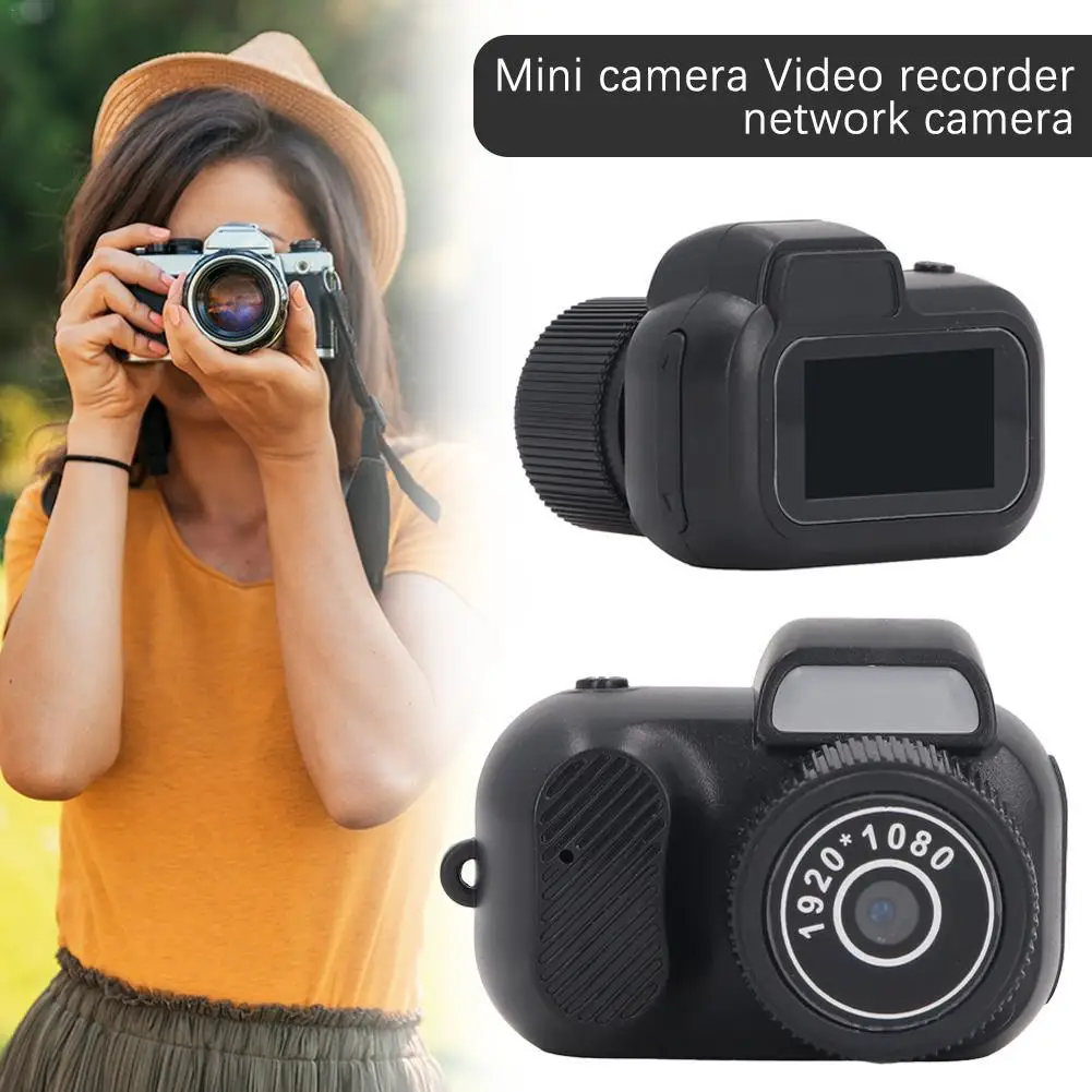 English Version Mini Digital Camera Small And Powerful Video Recorder With 0.96in Display Screen Indoor Outdoor Landscape Record