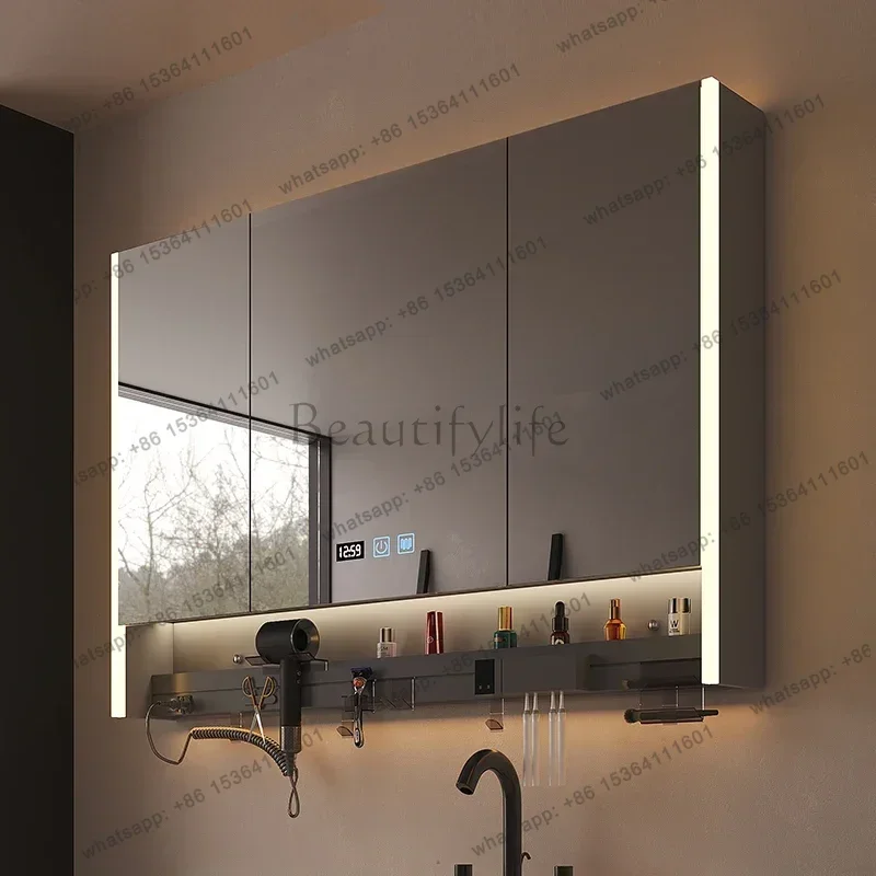 Style Smart Bathroom Mirror Cabinet Warm and Comfortable Bathroom Cabinets Armoire Home Furniture Muebles