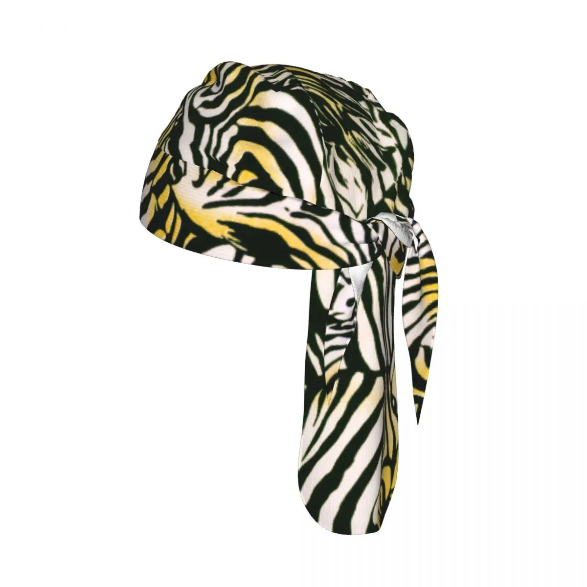 

Animal Zebra Herd Yellow Black White Sport Running Hiking Sunscreen Hood Headwear Cycling Cap Quick Dry Pirate Hat