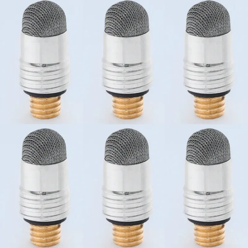 

6Pcs Stylus Tips Replacement Tips Only Mesh Fiber for Touch Screen Pen Accurate Responsive Writing Experience Stylus Pen Tip