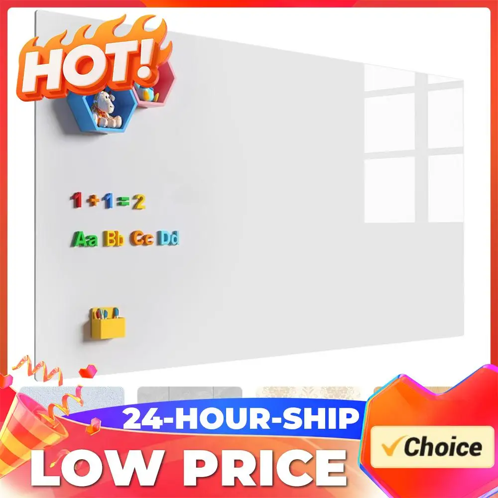 Wall Dry Erase Board Magnetic Whiteboard Contact Paper Magnetic Dry Erase Whiteboard for Teaching Training Office and Home Use