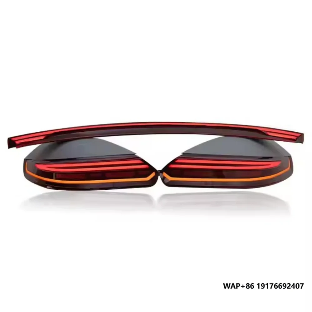 

Auto-y Upgraded Taillights for'Porsche Panamera 2011-17 Model 970 Modified New Smoked Black Through Taillights Car Accessories