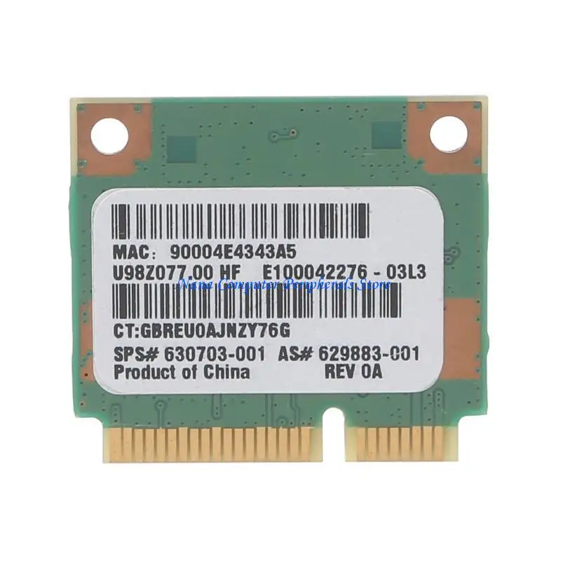 F68C Wireless Card, Mini PCIE Card 802.11b/g/n WiFi Adapter for CQ56