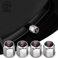 For Hongqi HS5 H5 H9 E-QH5 HS7 E-HS9 H7 E-HS3 Car Wheel Tire Air Valve Caps Stem Cover With Brand Accessories