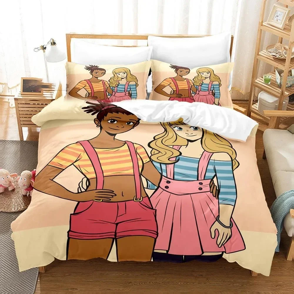 Carole & Tuesday Bedding Set Boys Girls Twin Queen Size Duvet Cover Pillowcase Bed Kids Adult Fashion Home Textileextile